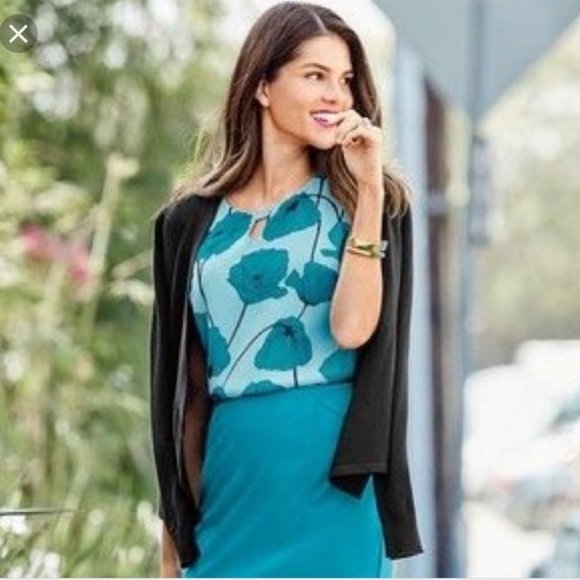 CAbi Tops - Cabi VGUC Poppy Top Size L